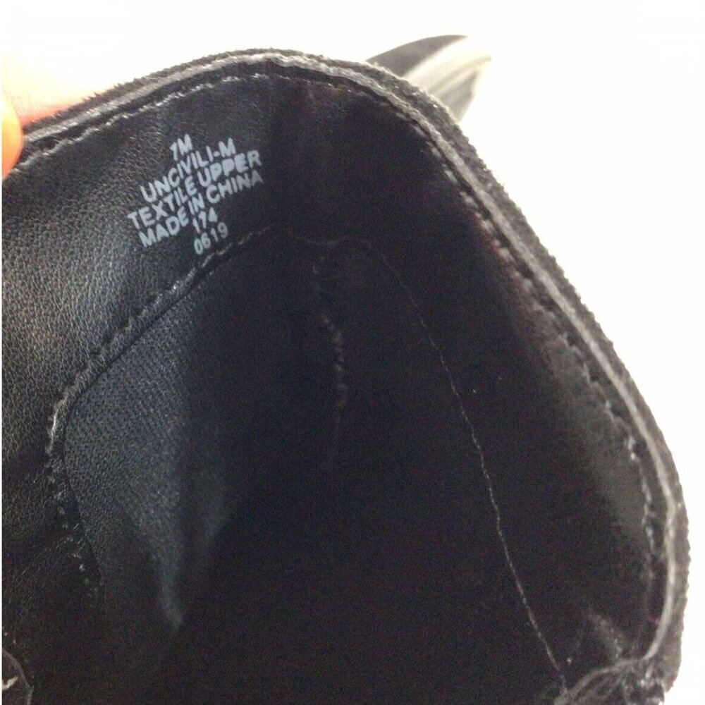Unisa Black Ankle Boots Womens 7 - Picture 10 of 11